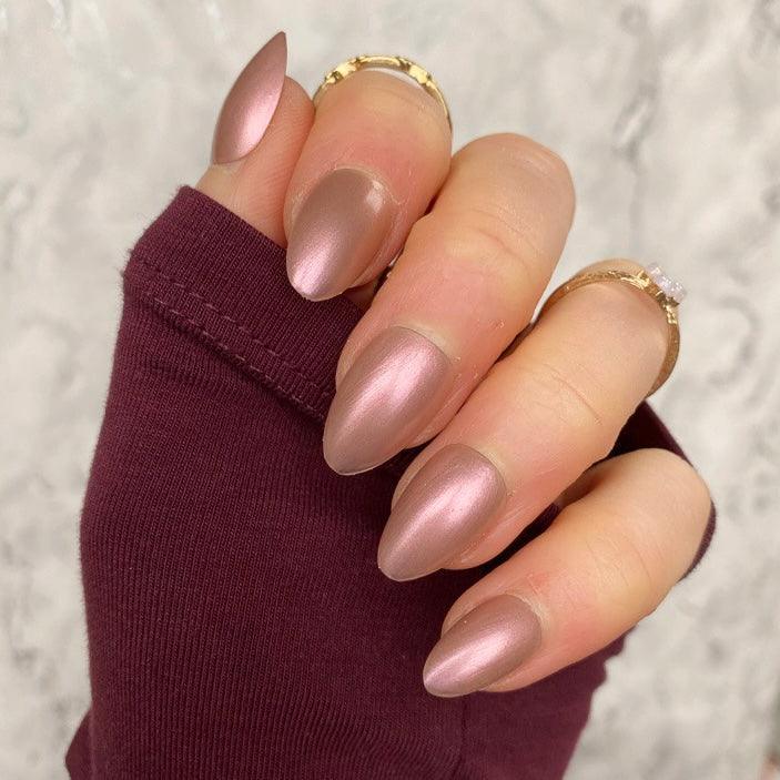 HAILEY Glaze Short Almond - doobysnailsltd