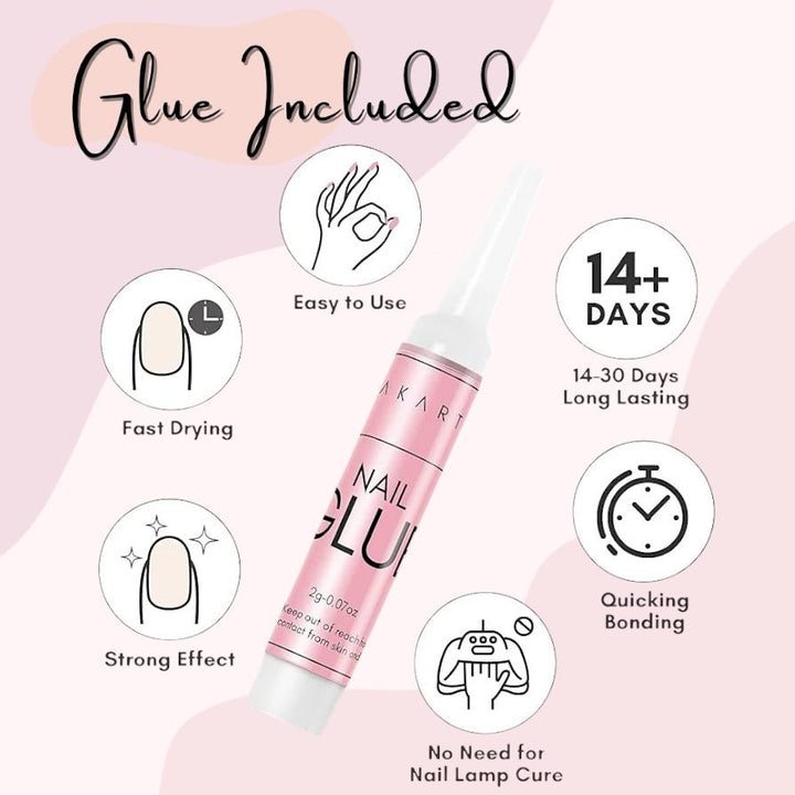 Heat Change Blush Glitter Long Almond - doobysnailsltd