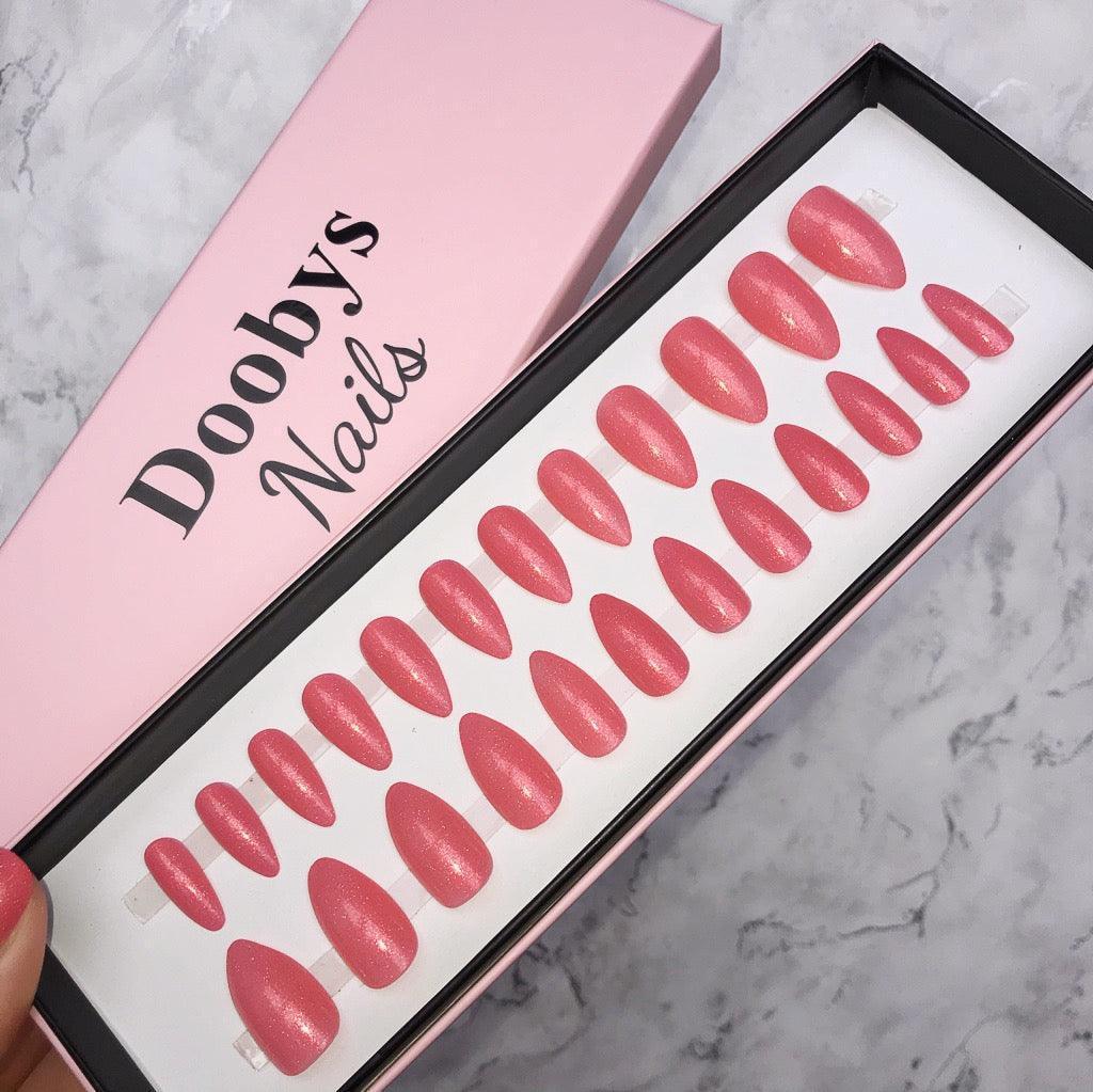Holographic Coral Almond - doobysnailsltd