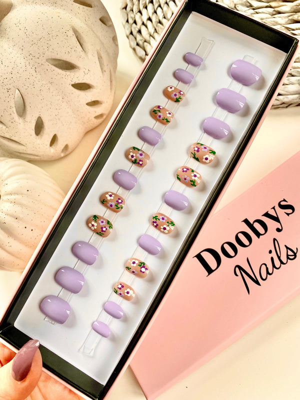 Lilac Ways Short Round - doobysnailsltd