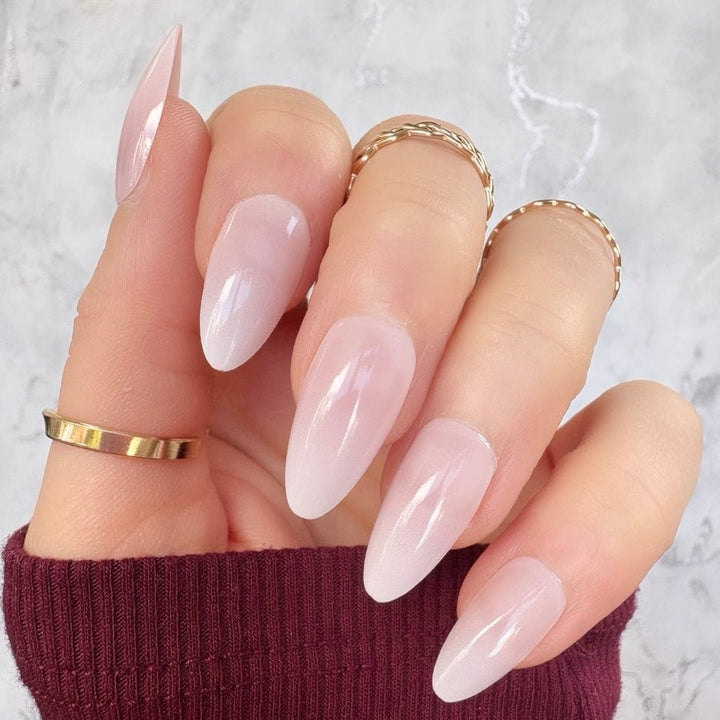 Milky Ombre Almond - doobysnailsltd