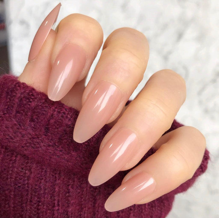 Most Popular Shade! Natural Long Almond - doobysnailsltd