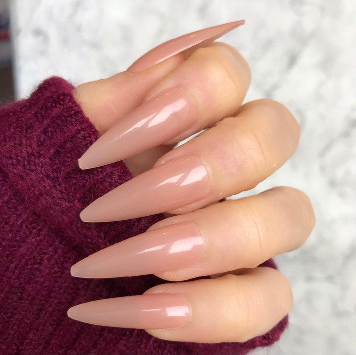 Most Popular Shade! Natural Super Stiletto - doobysnailsltd