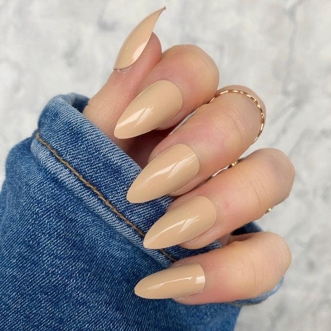 NEW 2025! Latte Gloss Almond - doobysnailsltd