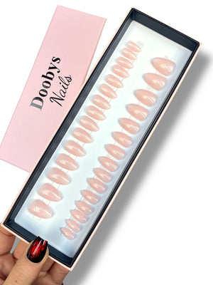 Milky Ombre Almond - doobysnailsltd