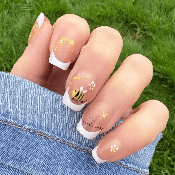 New! Bumble French Short Square - doobysnailsltd