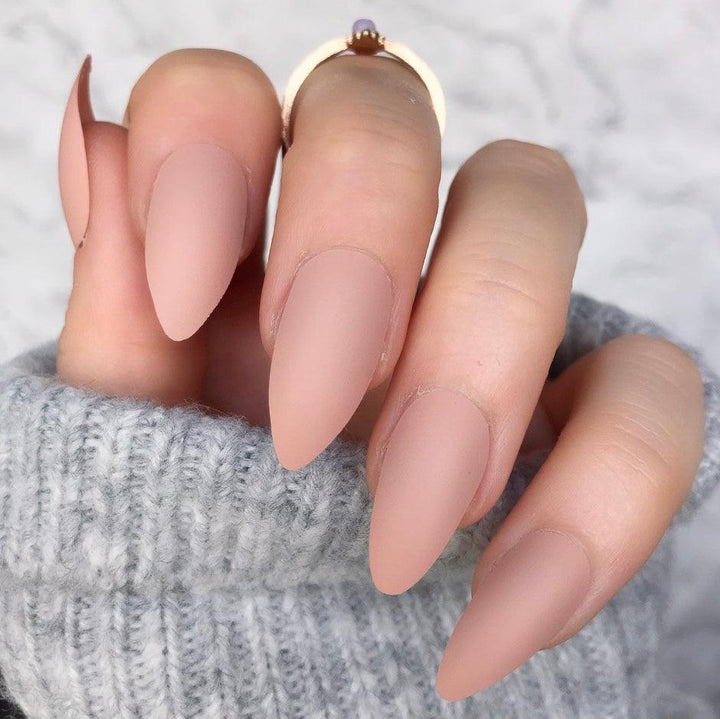 Nude Matte Almond - doobysnailsltd