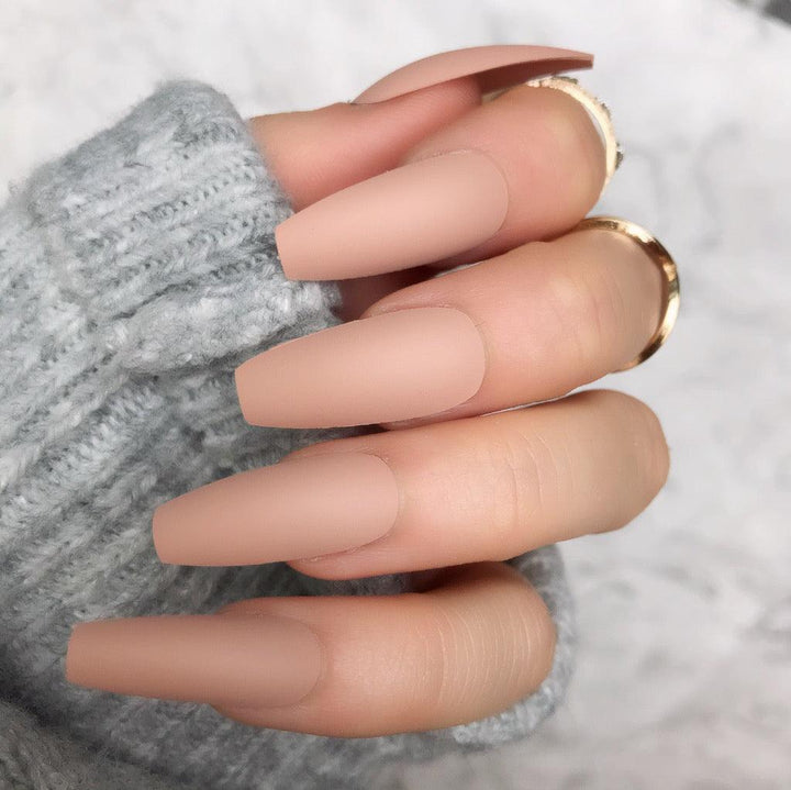 Nude Matte Ballerina - doobysnailsltd