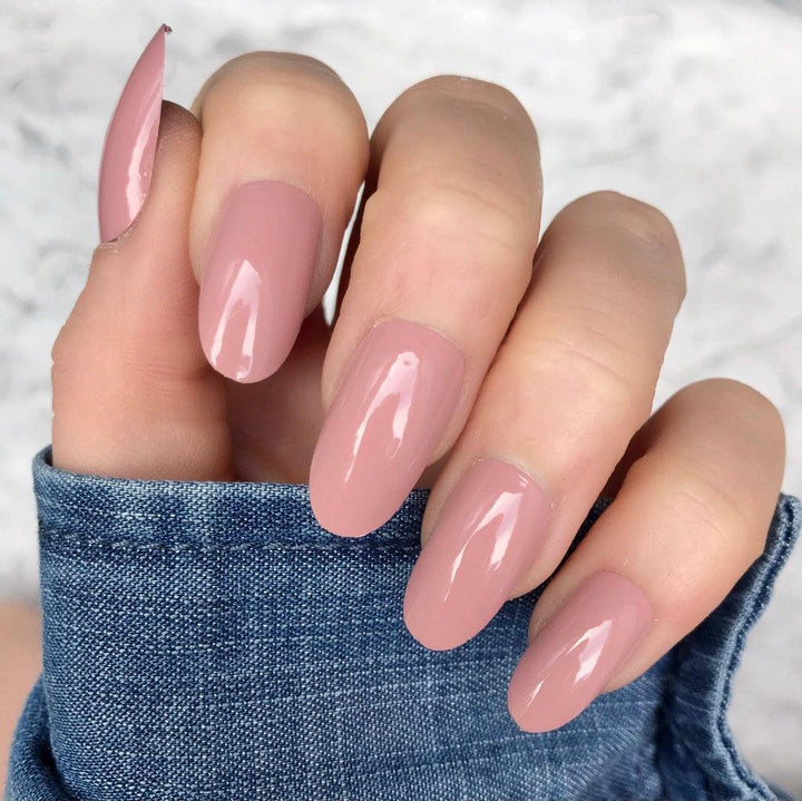 Rose Gloss Oval - doobysnailsltd