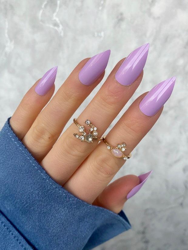 Soft Lilac Gloss Claw - doobysnailsltd