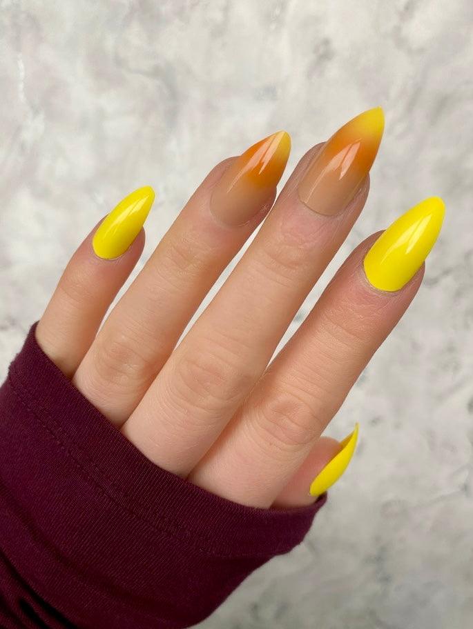 Sunshine Ombre Almond - doobysnailsltd