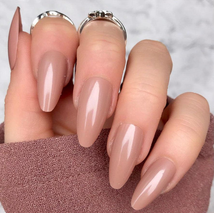 Trending! Rich Girl Nails Long Almond - doobysnailsltd