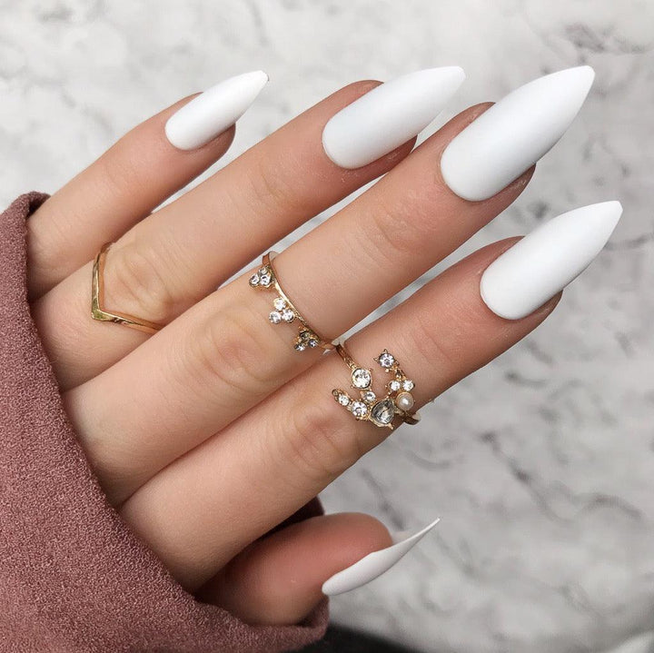 White Matte Claw - doobysnailsltd