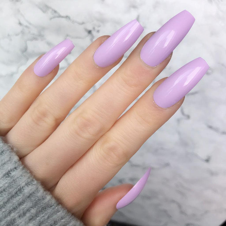 Soft Lilac Gloss Ballerina - doobysnailsltd