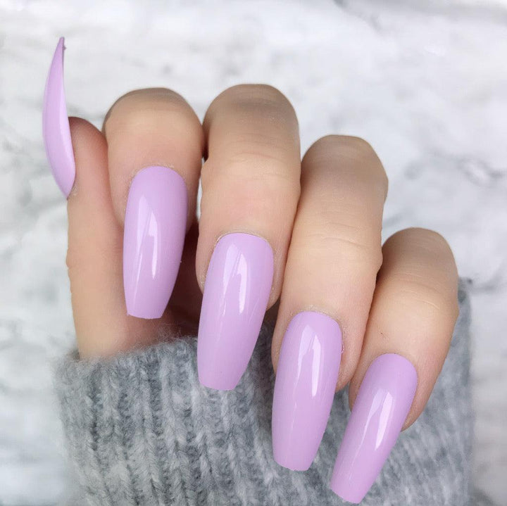 Soft Lilac Gloss Ballerina - doobysnailsltd